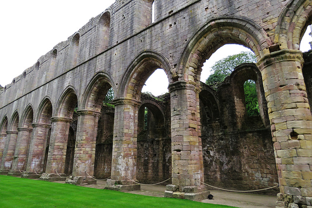 fountains abbey, yorks.