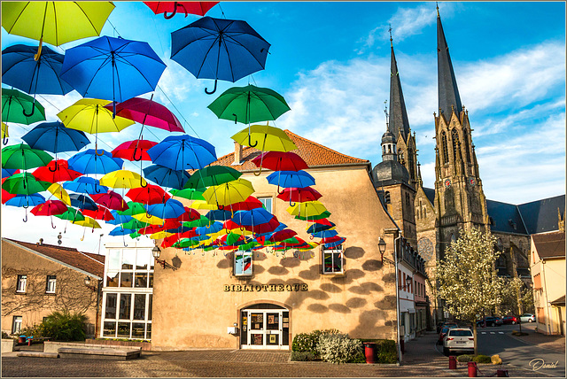 Les parapluies de Sarralbe