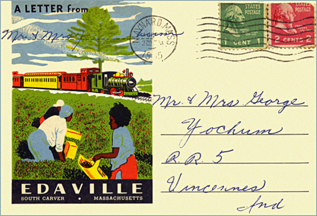 Edaville Postcard Booklet, 1949