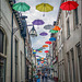 colourful umbrellas