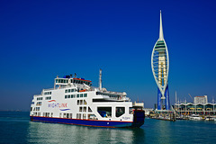 Spinnaker Tower and St Clare