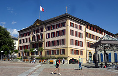 Das Regierungsgebäude in Sion