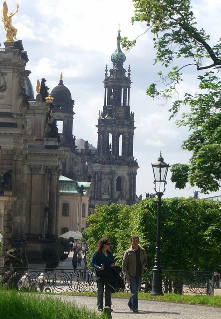 Auf der Brühlschen Terrasse