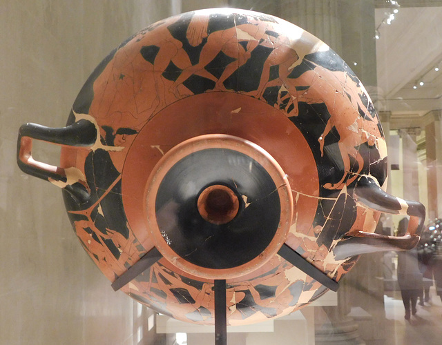 Terracotta Kylix Signed by Kachrylion in the Metropolitan Museum of Art, January 2020