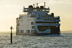 St Clare entering Portsmouth