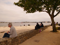 dessin à la plage