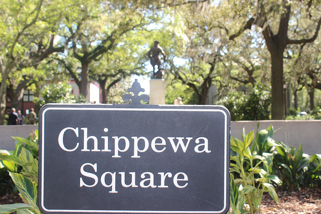 One of several lovely Squares in Savannah, Georgia...USA