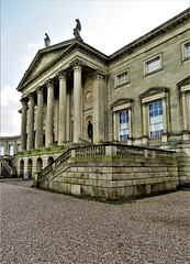 kedleston hall, derbs ; c18 north front design by paine carried out by adam
