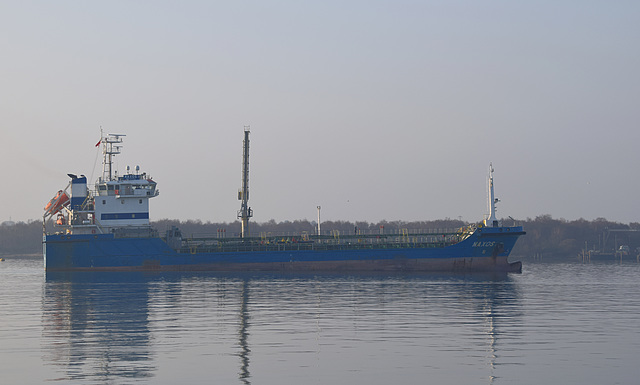 Naxos II arriving at Southampton - 15 January 2022