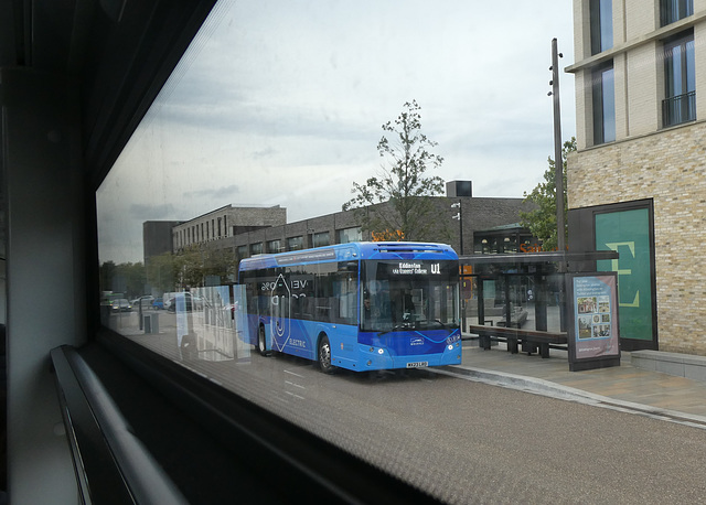 HBM: Whippet Coaches WG115 (MX23 LRO) at Eddington, Cambridge - 18 Oct 2023 (P1160918)