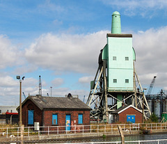 Boat Hoist, Aldam Dock, Goole East Yorkshire