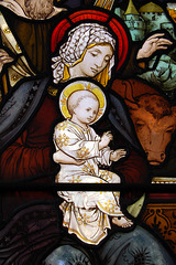 Chancel Window, Great Longstone Church, Derbyshire