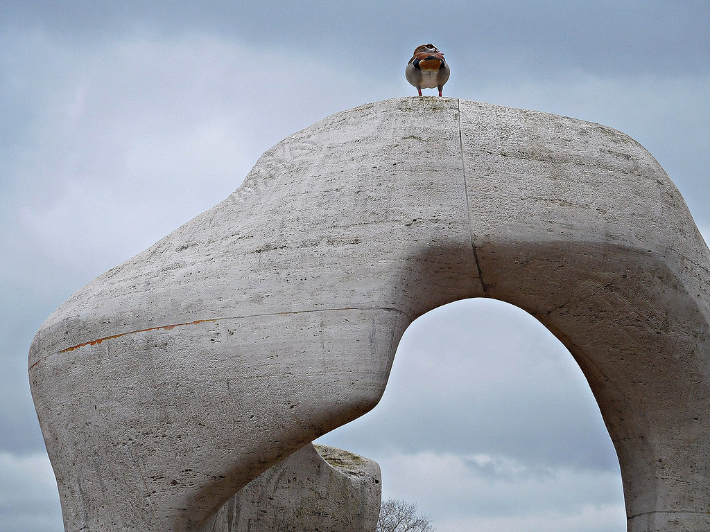 On top of Henry Moore