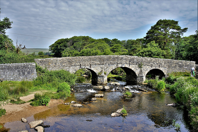 Cornwall-Reise 23 / Postbridge, wunderschöne Konstruktion!