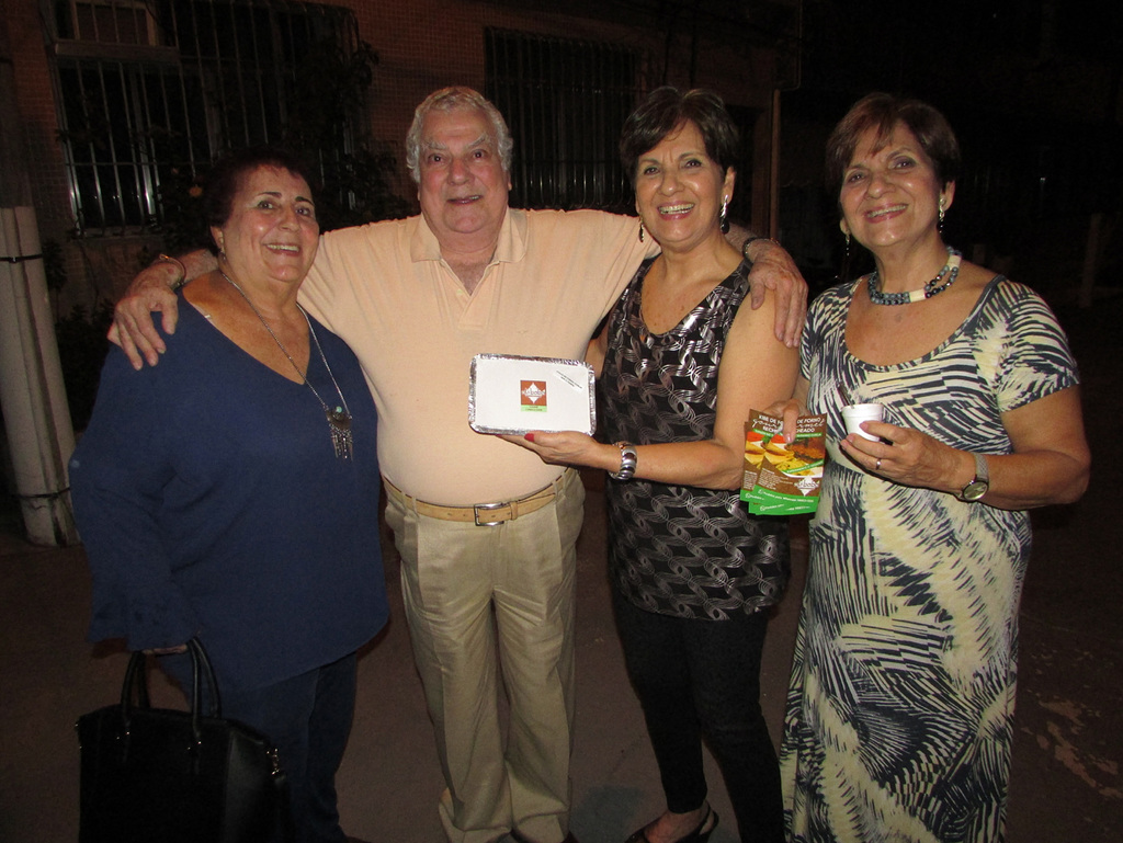 ODETTE DIUANA, ISAAC BARDAVID, NEIDE BARROS RÊTO E NILDE BARROS DIUANA