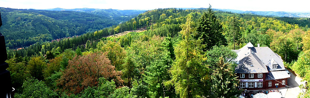 CZ - Karlsbad - Blick vom Diana-Turm