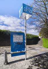 Puncture-Repair Station for Cyclists
