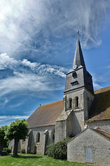 Eglise Saint-Germain, commune de Boësses (Loiret)