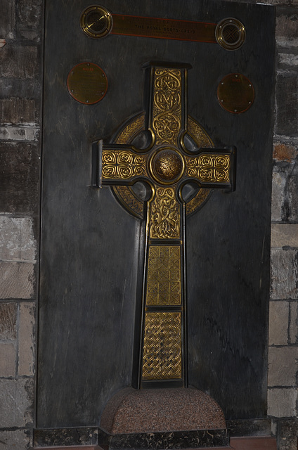 Edinburgh, Celtic Cross in the St.Giles' Cathedral