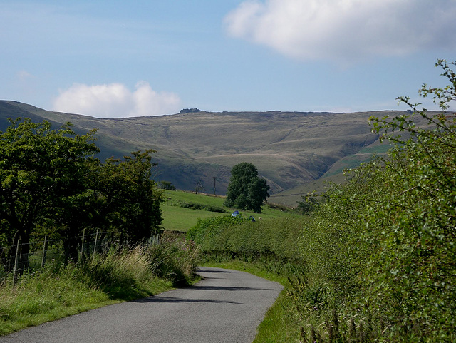 To Edale Rocks on Kinder Scout