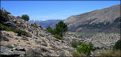 View from La Cabrera to Penelara, the highest point in the Sierra de Guadarrama.