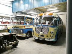 Lodge's Coaches EDD 685C and MJB 481 at High Easter - 24 Mar 2019 (P1000660)