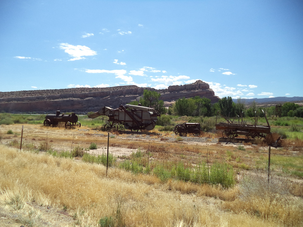 Moyens de transport d'autrefois / Transportation of yester years (Utah)