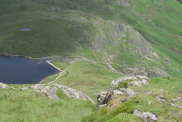 Stickle Tarn from Harrison Stickle