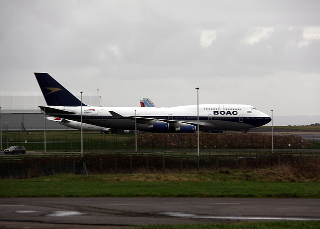 BOAC liveried 747