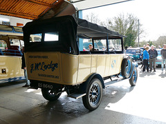 Lodge's Coaches ES 8640 at High Easter - 24 Mar 2019 (P1000654)