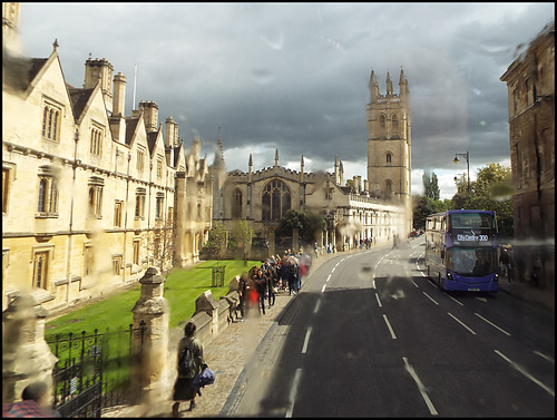 sunlight on Magdalen College