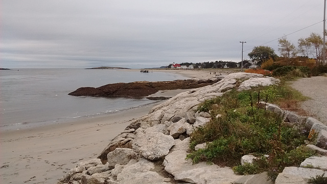 Plage sauvage et sans touristes comme j'aime....