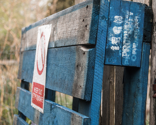 Blue Barricade