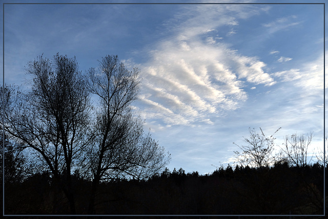 Wolken am 02. November