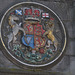 Edinburgh, Coat of Arms on a Pedestal of Mercat Cross