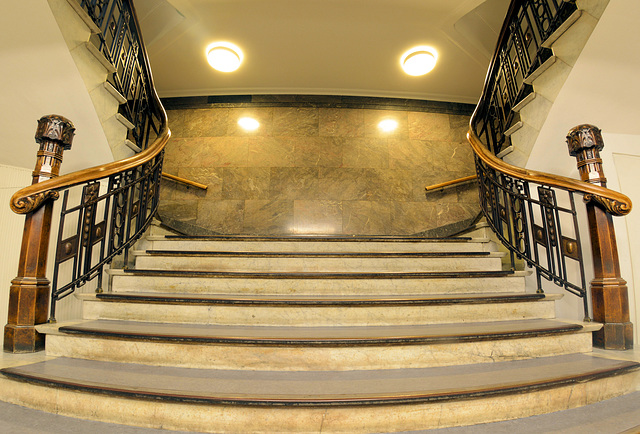 Kaisergalerie- Treppenaufgang Große Bleichen (4xPiP)