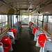 Leipzig 2015 – Straßenbahnmuseum – Interior of carriage 520