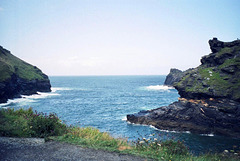 Boscastle Harbour (Scan from August 1992)