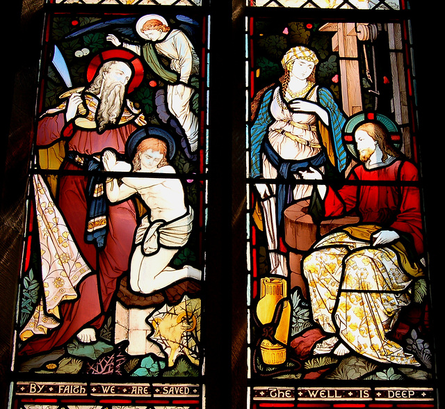 Chancel Window, Great Longstone Church, Derbyshire