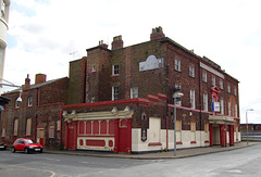 Lowther Hotel, Aire Street, Goole (now restored)