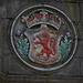Edinburgh, Coat of Arms on a Pedestal of Mercat Cross