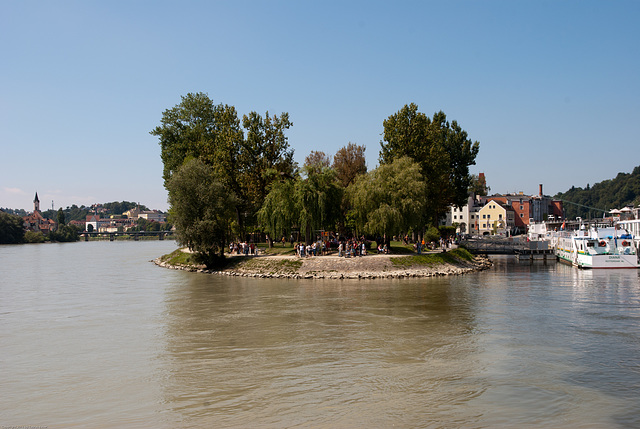 Inn-/Donau-Zusammenfluss