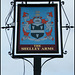 Shelley Arms pub sign