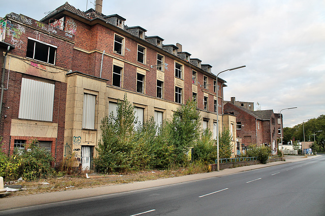 Papierfabrik Hermes, ehemalige Verwaltung (Düsseldorf-Hafen) / 29.09.2016