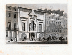 Egyptian Hall, Piccadilly, Westminster, London  (Demolished)