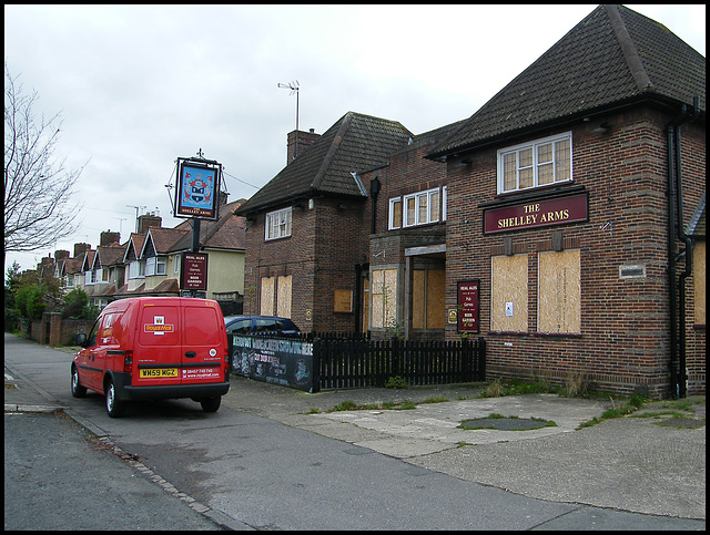 lost Shelley Arms at Oxford