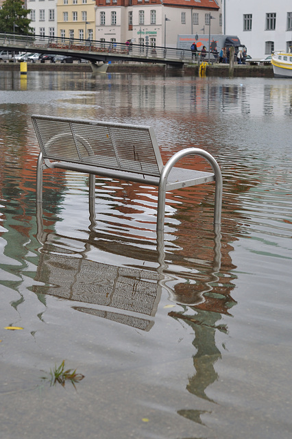 Hochwasser - rückläufig