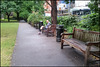 a break at Queen Square