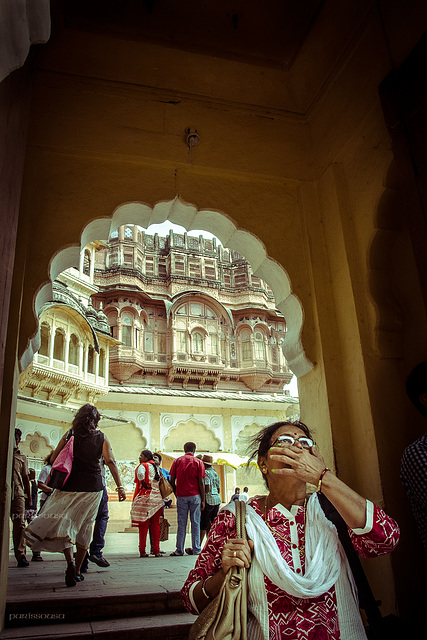 Fuerte Meherangarh, siglo XV. Jodhpur, Rajastan, India