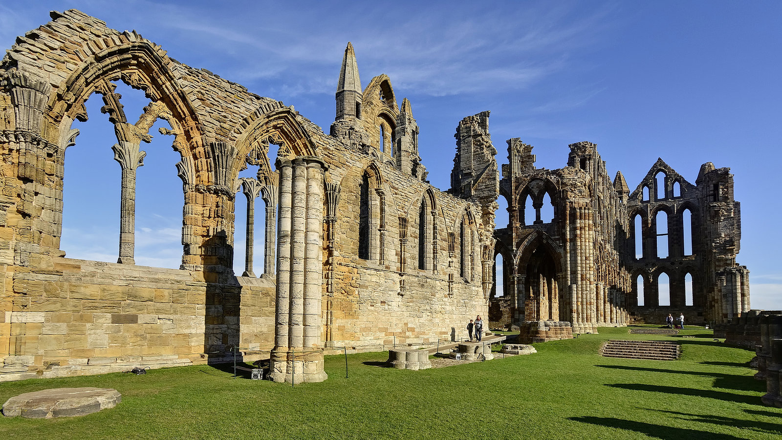 View east from the West Front & Nave towards North Transept and Presbytery